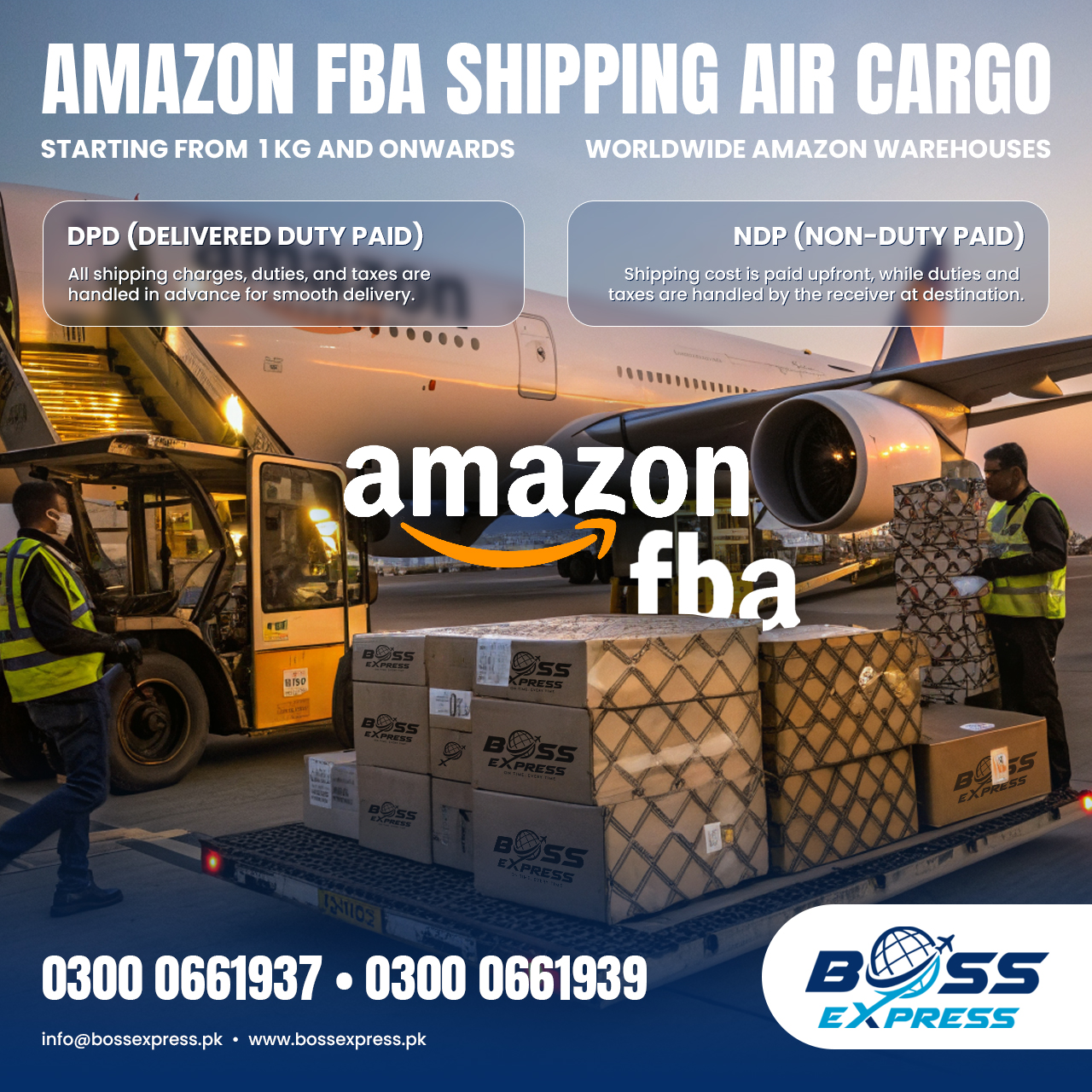 Amazon FBA Shipping Air Cargo