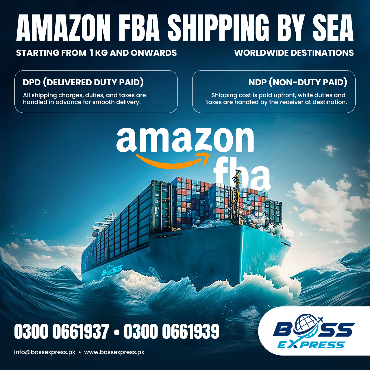 Amazon FBA Shipping By Sea